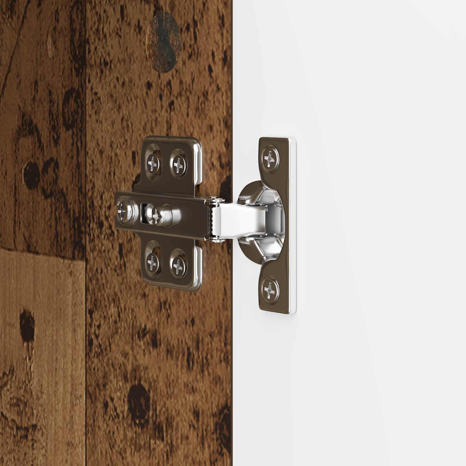 TV-Schränk Altholz 99 x 34,5 x 50 cm Holzwerkstoff