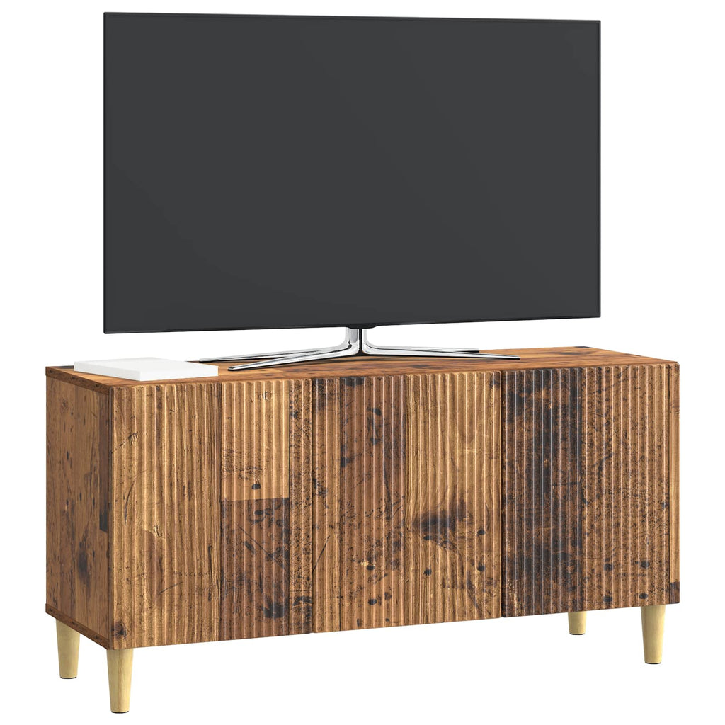 TV-Schränk Altholz 99 x 34,5 x 50 cm Holzwerkstoff