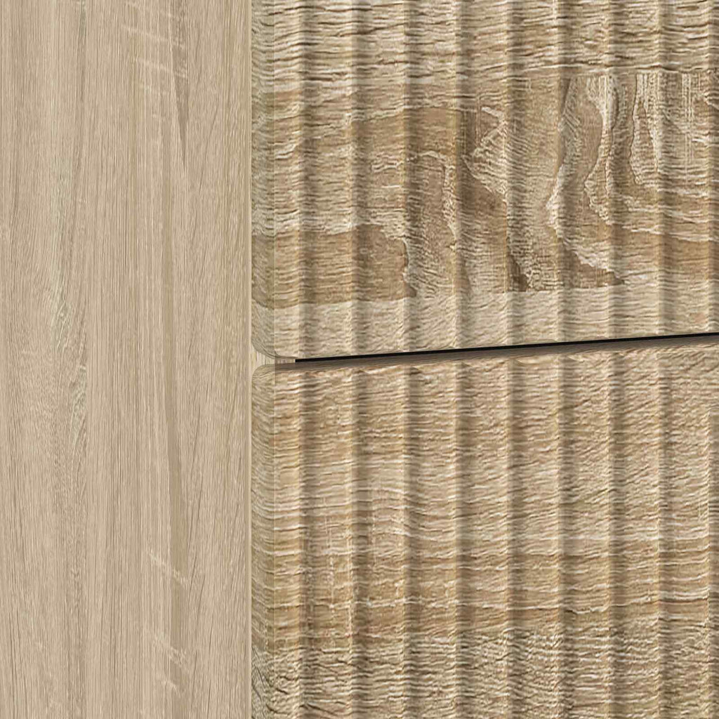 Nachttisch 2 pcs Sonoma-Eiche 43 x 34,5 x 47,5 cm Holzwerkstoff
