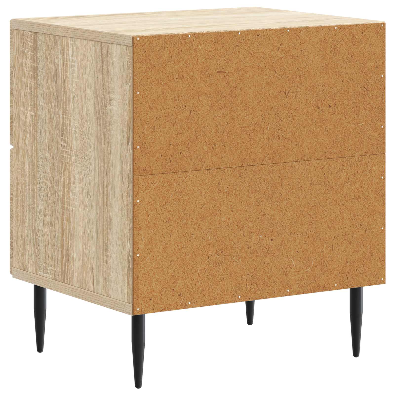 Nachttisch 2 pcs Sonoma-Eiche 43 x 34,5 x 47,5 cm Holzwerkstoff
