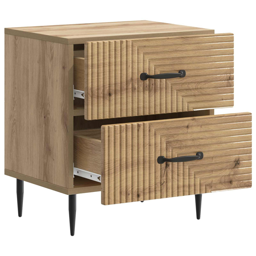 Nachttisch Artisan-Eiche 43 x 34,5 x 47,5 cm Holzwerkstoff