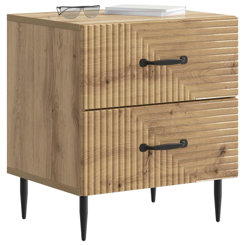 Nachttisch Artisan-Eiche 43 x 34,5 x 47,5 cm Holzwerkstoff