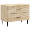 Nachttisch Sonoma-Eiche 62 x 34,5 x 47,5 cm Holzwerkstoff