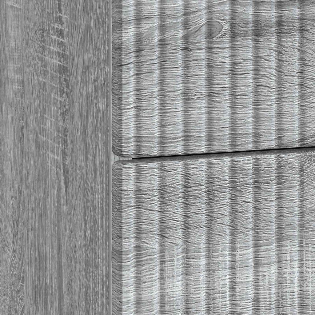 Nachttisch Graues Sonoma 43 x 41 x 66,5 cm Holzwerkstoff