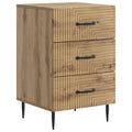 Nachttisch Artisan-Eiche 43 x 41 x 66,5 cm Holzwerkstoff