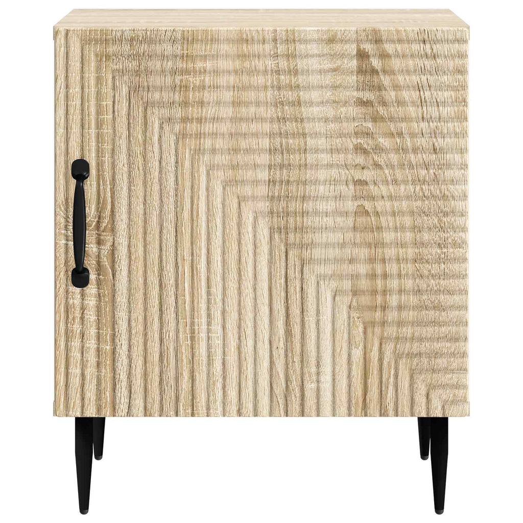 Nachttisch 2 pcs Sonoma-Eiche 43 x 34,5 x 50 cm Holzwerkstoff