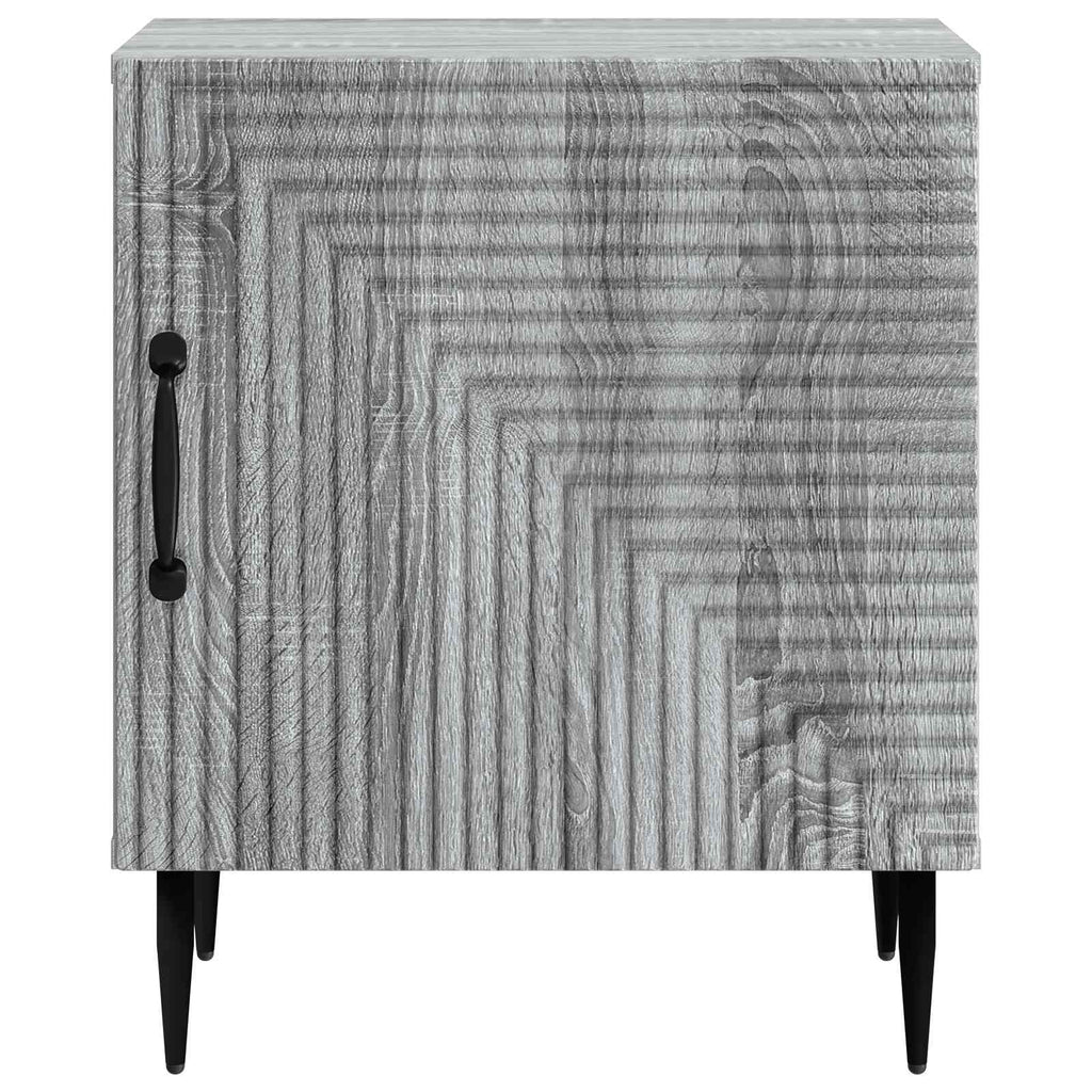 Nachttisch 2 pcs Graues Sonoma 43 x 34,5 x 50 cm Holzwerkstoff