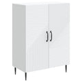 Sideboard Weiß 66 x 34,5 x 89,5 cm Holzwerkstoff