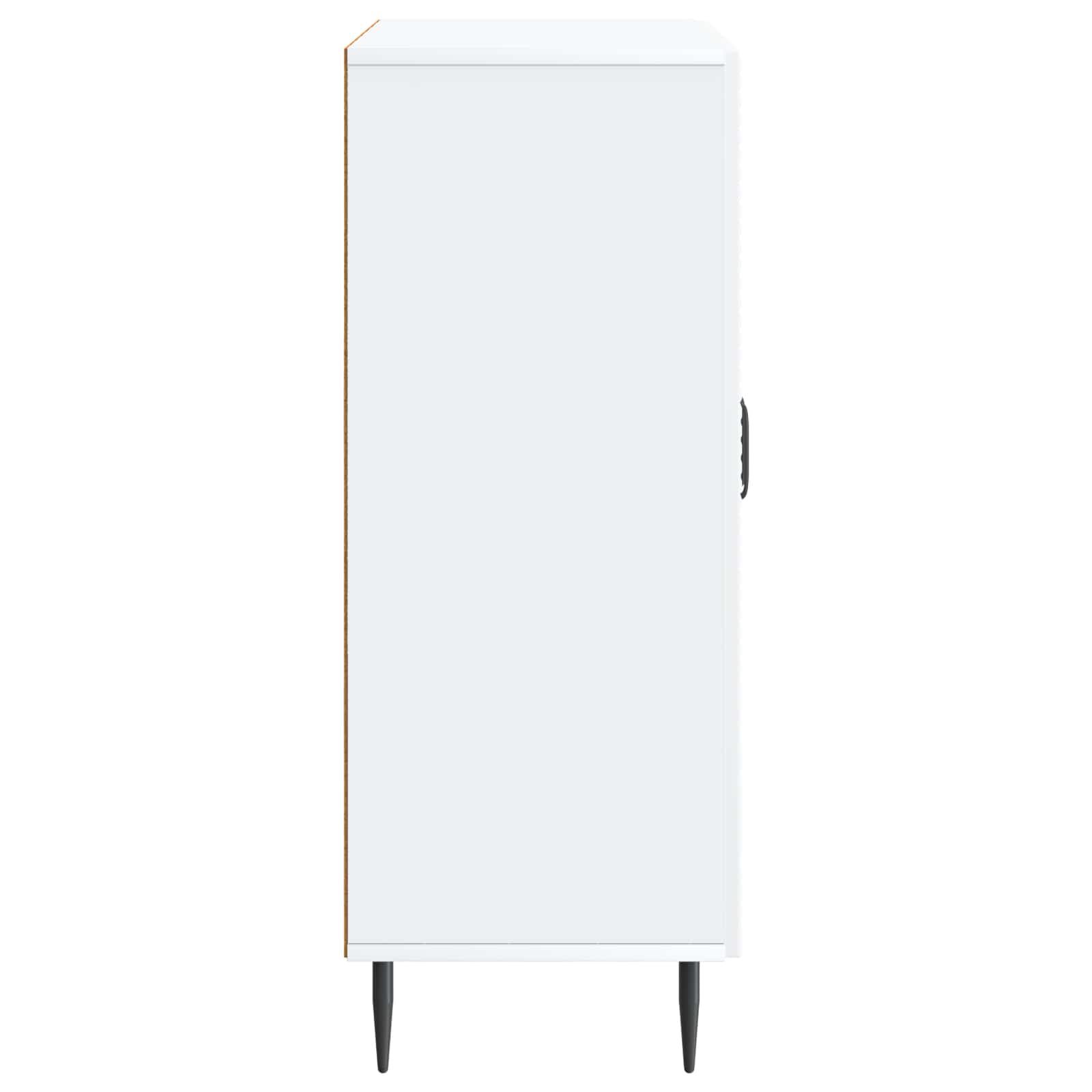 Sideboard Weiß 66 x 34,5 x 89,5 cm Holzwerkstoff