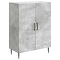 Sideboard Betongrau 66 x 34,5 x 89,5 cm Holzwerkstoff