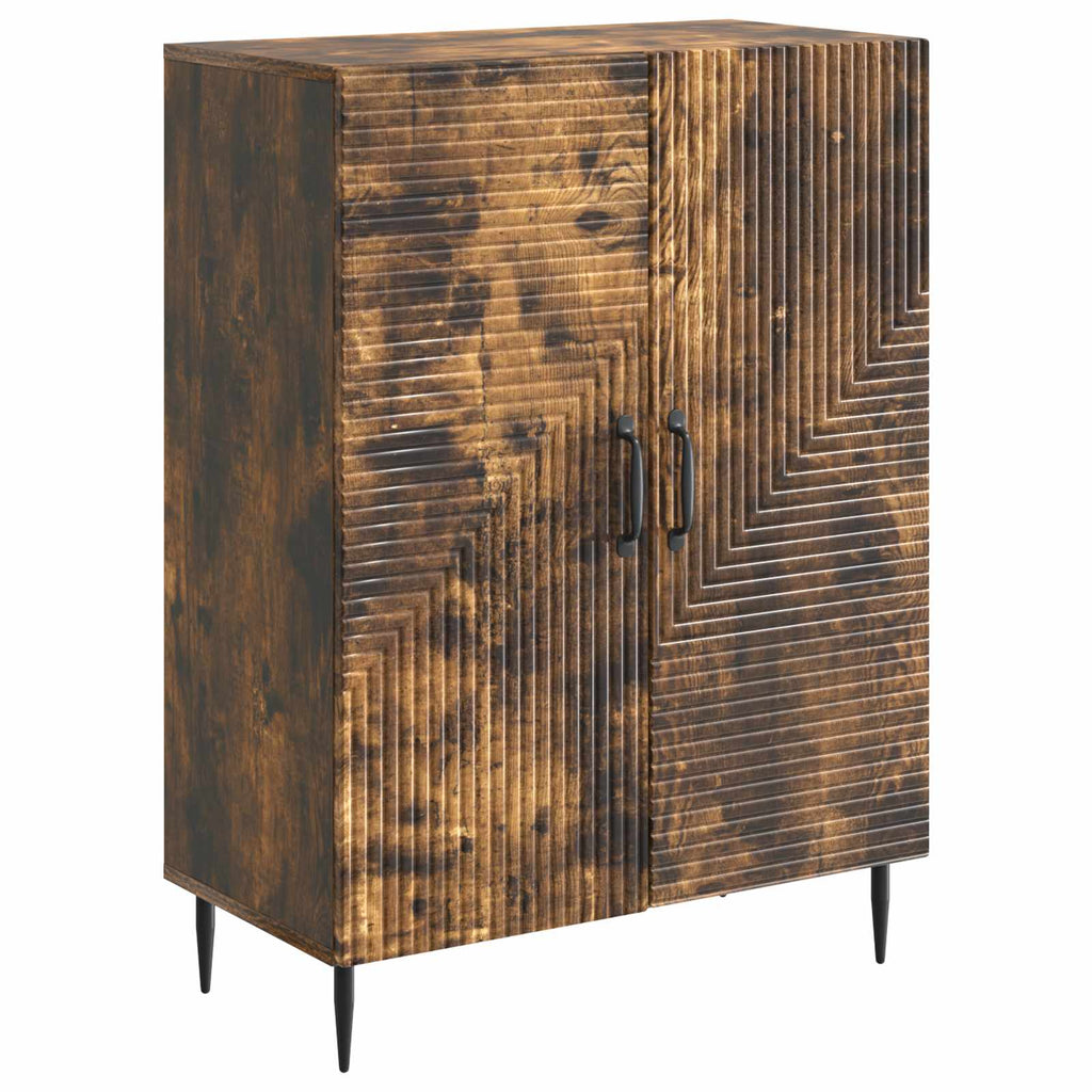 Sideboard Geräucherte Eiche 66 x 34,5 x 89,5 cm Holzwerkstoff