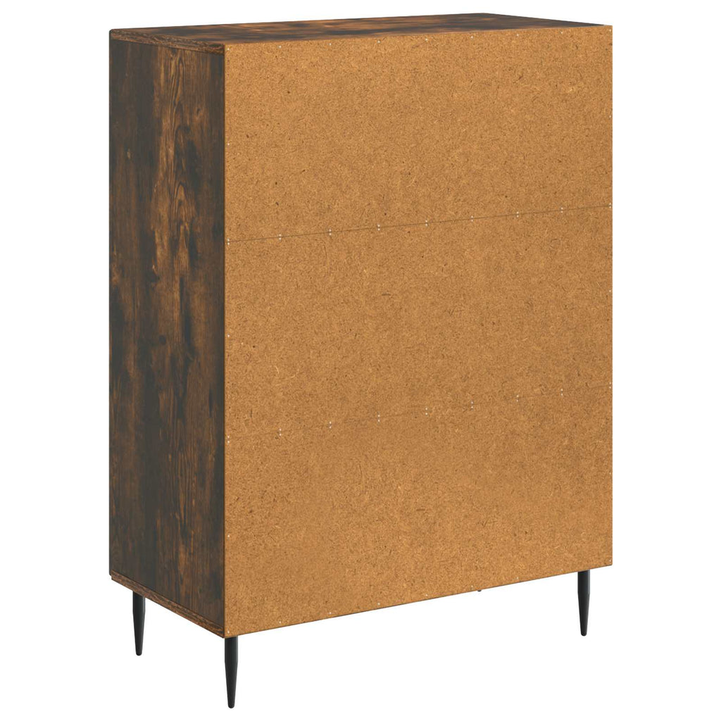 Sideboard Geräucherte Eiche 66 x 34,5 x 89,5 cm Holzwerkstoff