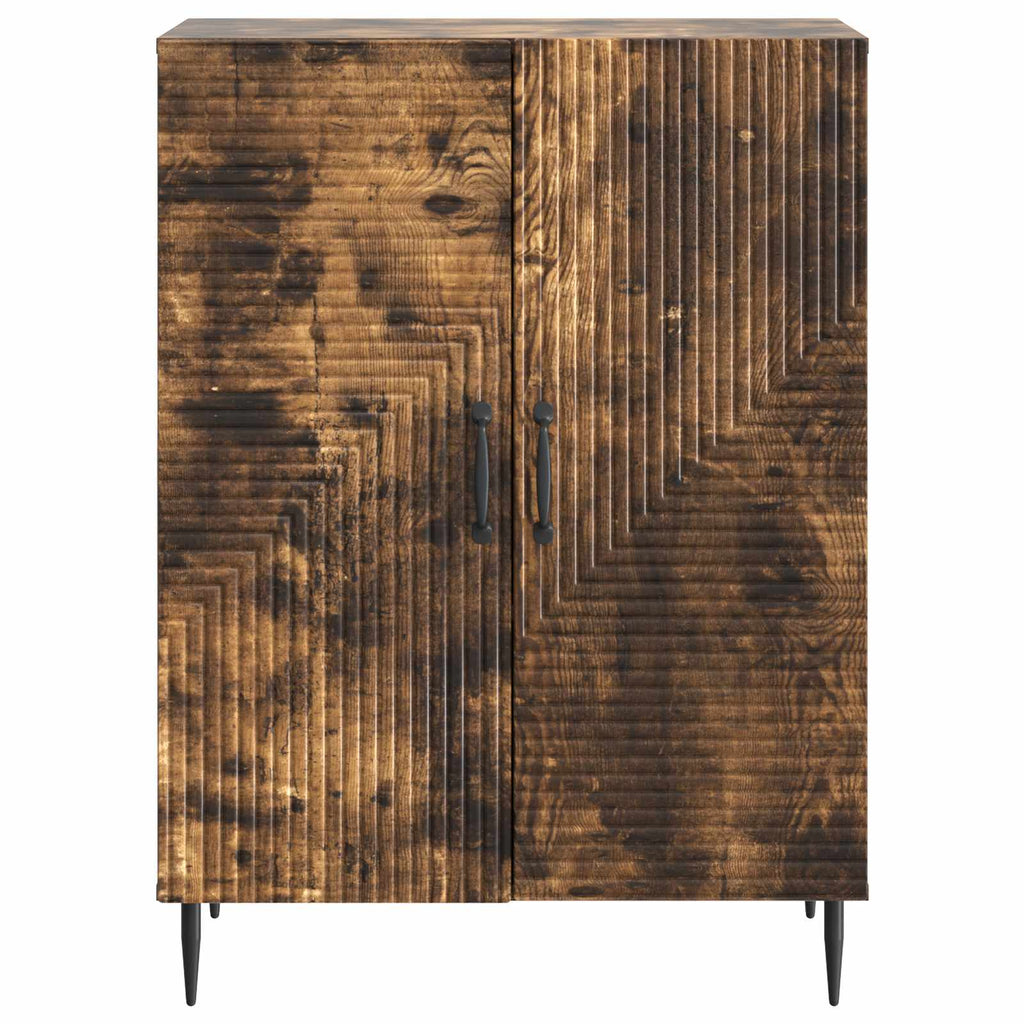 Sideboard Geräucherte Eiche 66 x 34,5 x 89,5 cm Holzwerkstoff