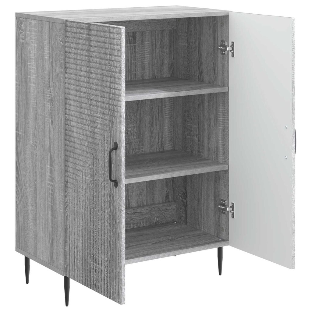 Sideboard Graues Sonoma 66 x 34,5 x 89,5 cm Holzwerkstoff