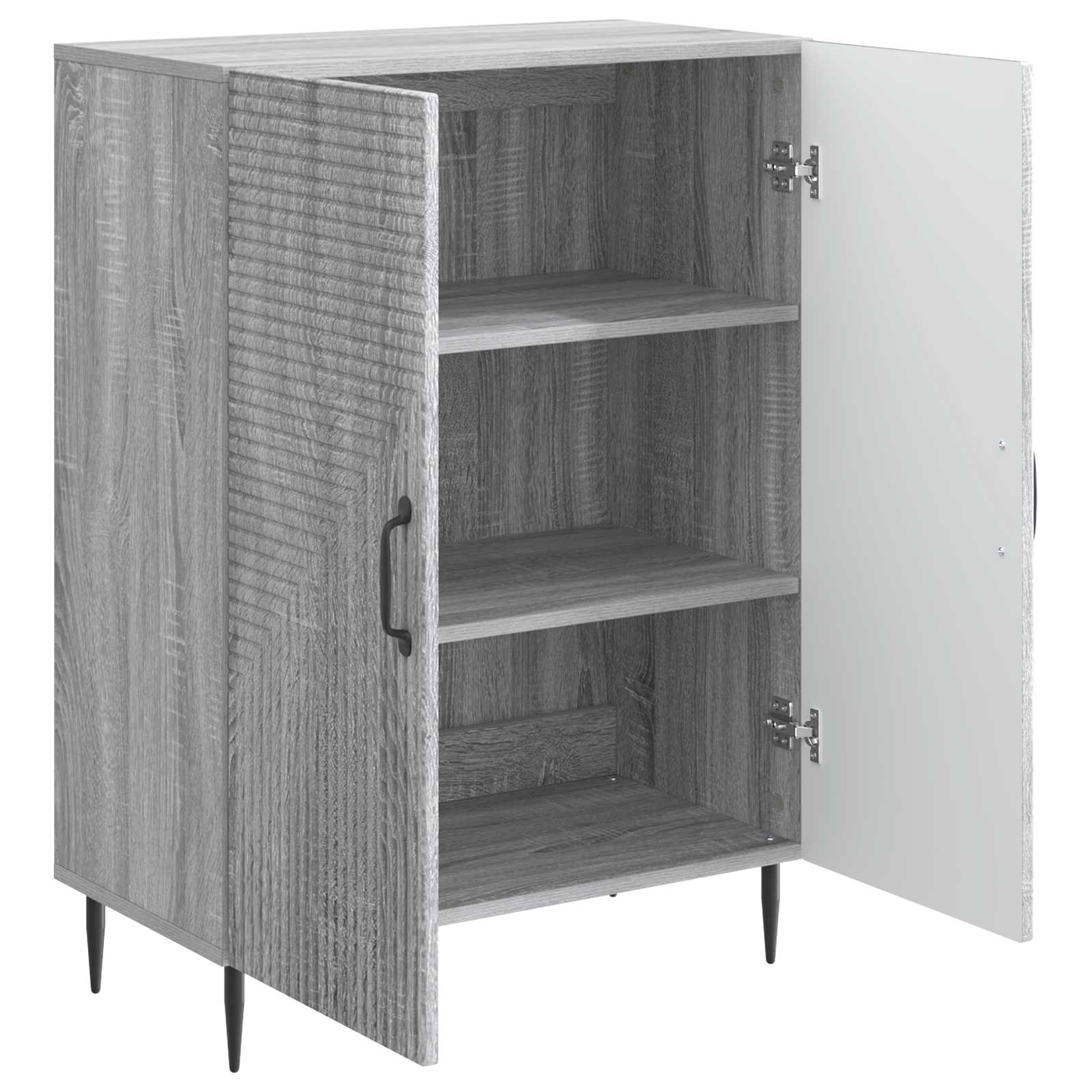 Sideboard Graues Sonoma 66 x 34,5 x 89,5 cm Holzwerkstoff