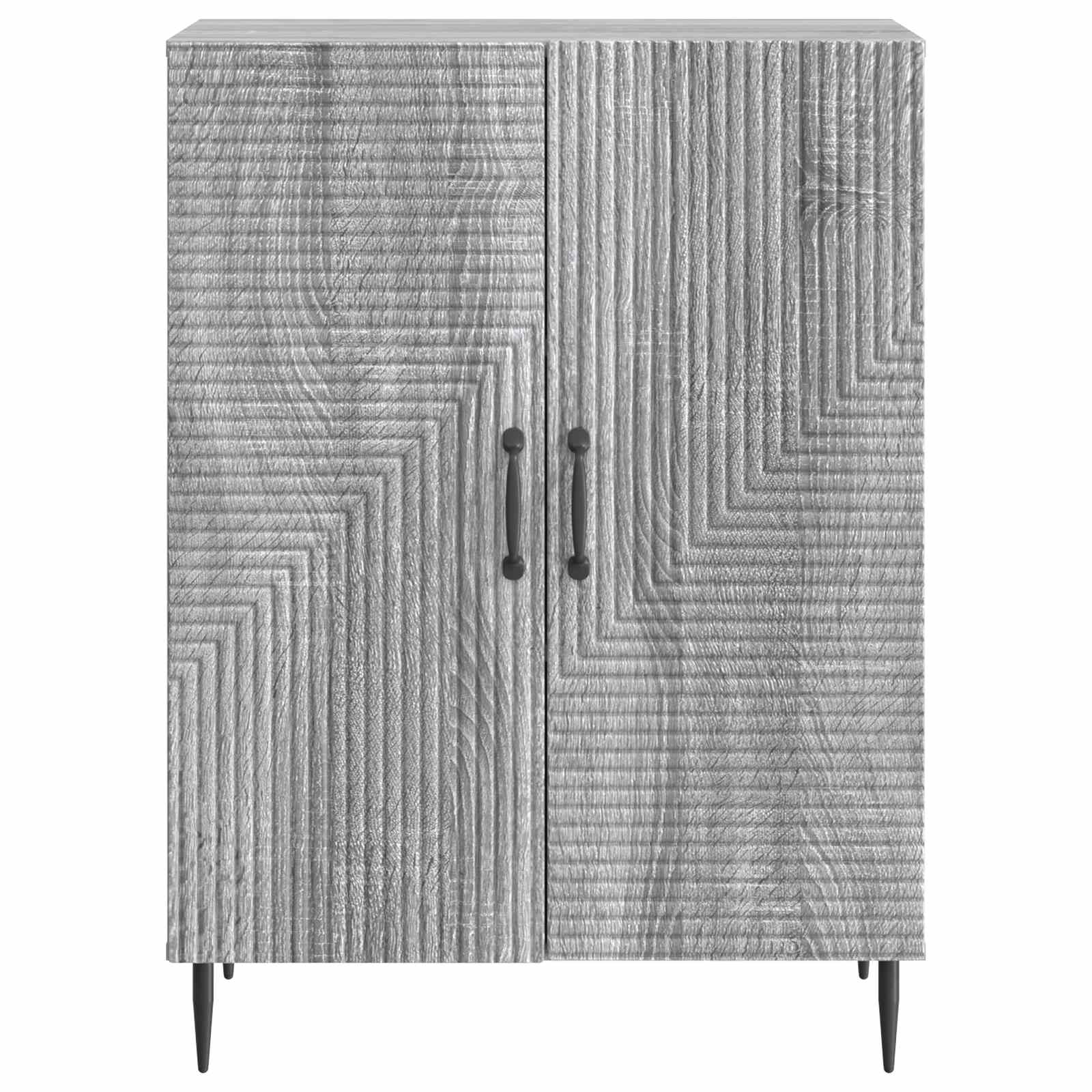 Sideboard Graues Sonoma 66 x 34,5 x 89,5 cm Holzwerkstoff