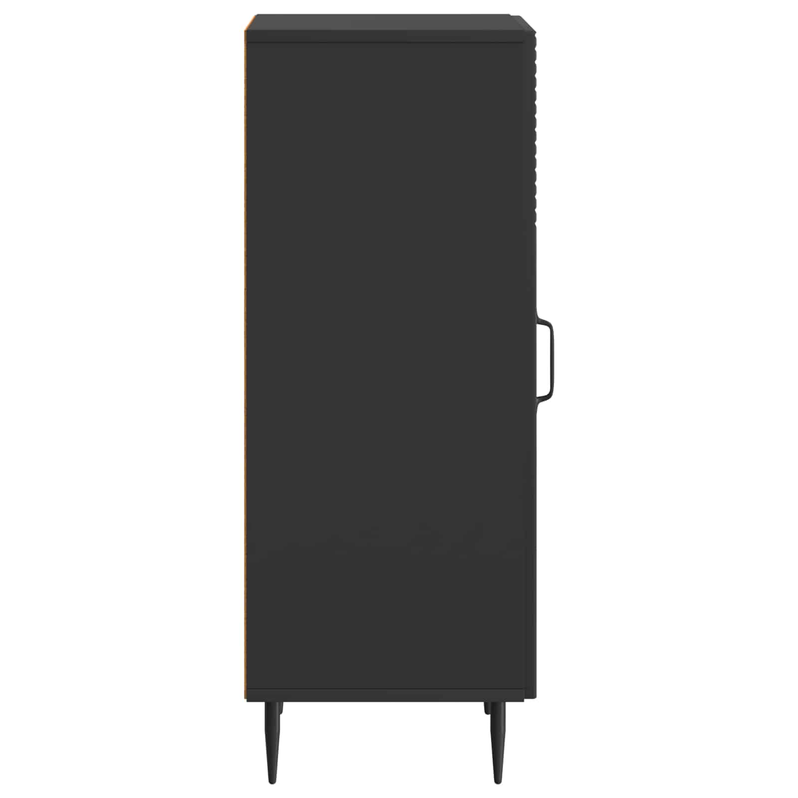 Sideboard Schwarz 33 x 34,5 x 89,5 cm Holzwerkstoff