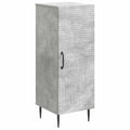 Sideboard Betongrau 33 x 34,5 x 89,5 cm Holzwerkstoff
