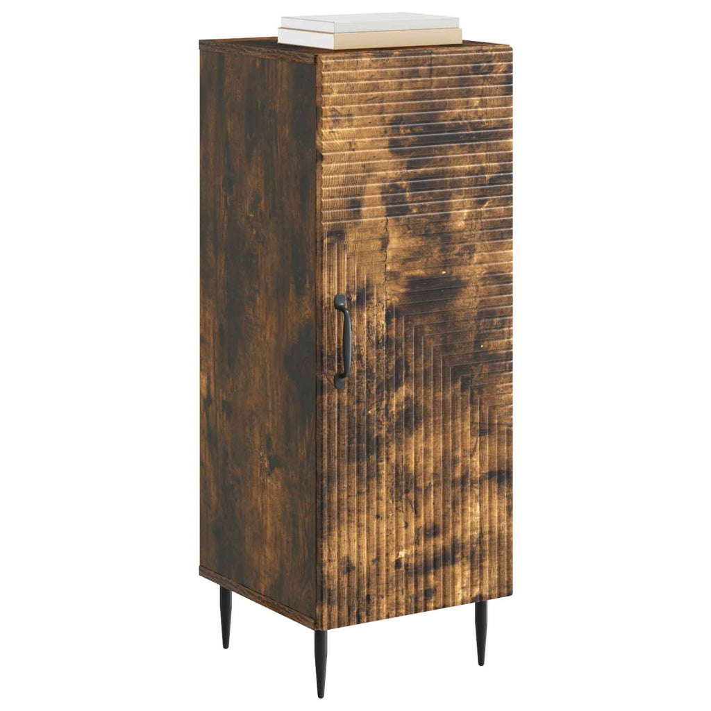 Sideboard Geräucherte Eiche 33 x 34,5 x 89,5 cm Holzwerkstoff