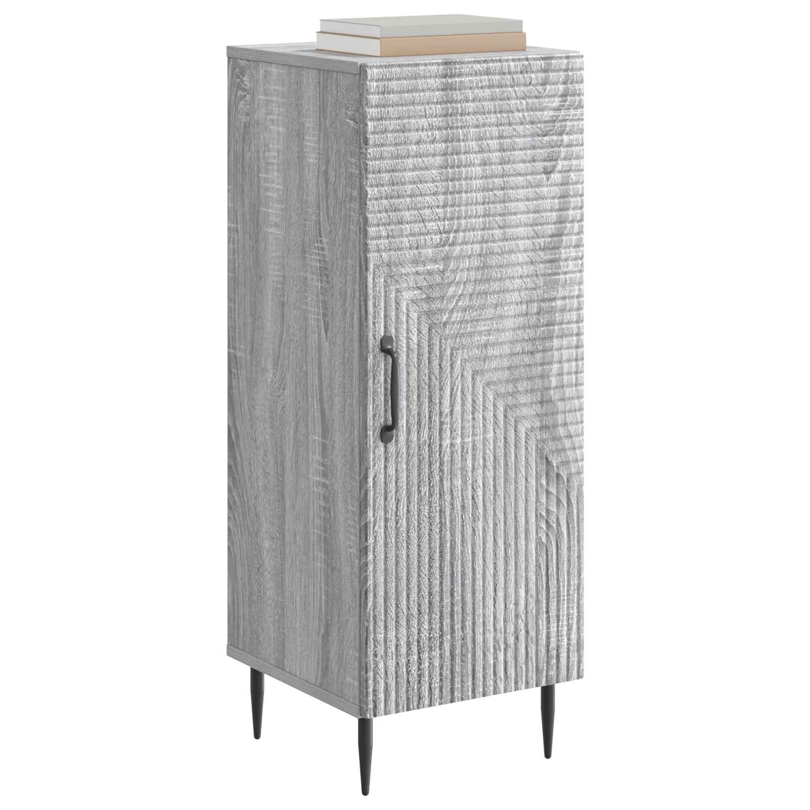 Sideboard Graues Sonoma 33 x 34,5 x 89,5 cm Holzwerkstoff
