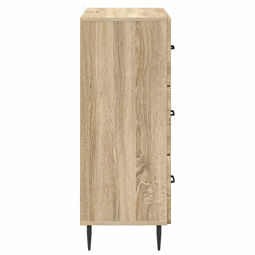 Schubladenschrank Sonoma-Eiche 66 x 34,5 x 89,5 cm