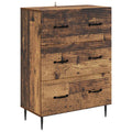 Schubladenschrank Altholz 66 x 34,5 x 89,5 cm Holzwerkstoff