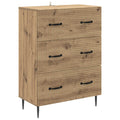 Schubladenschrank Artisan-Eiche 66 x 34,5 x 89,5 cm