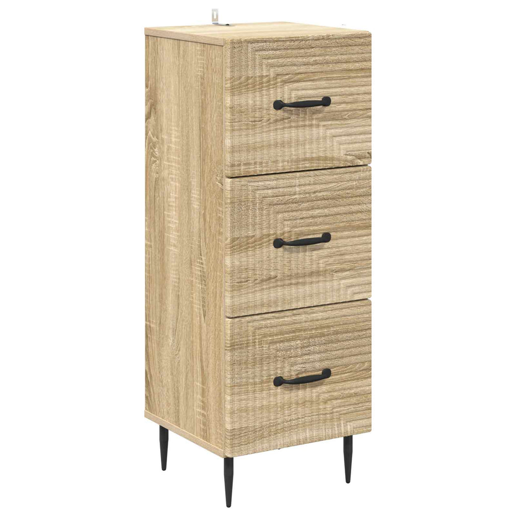 Schubladenschrank Sonoma-Eiche 33 x 34,5 x 89,5 cm