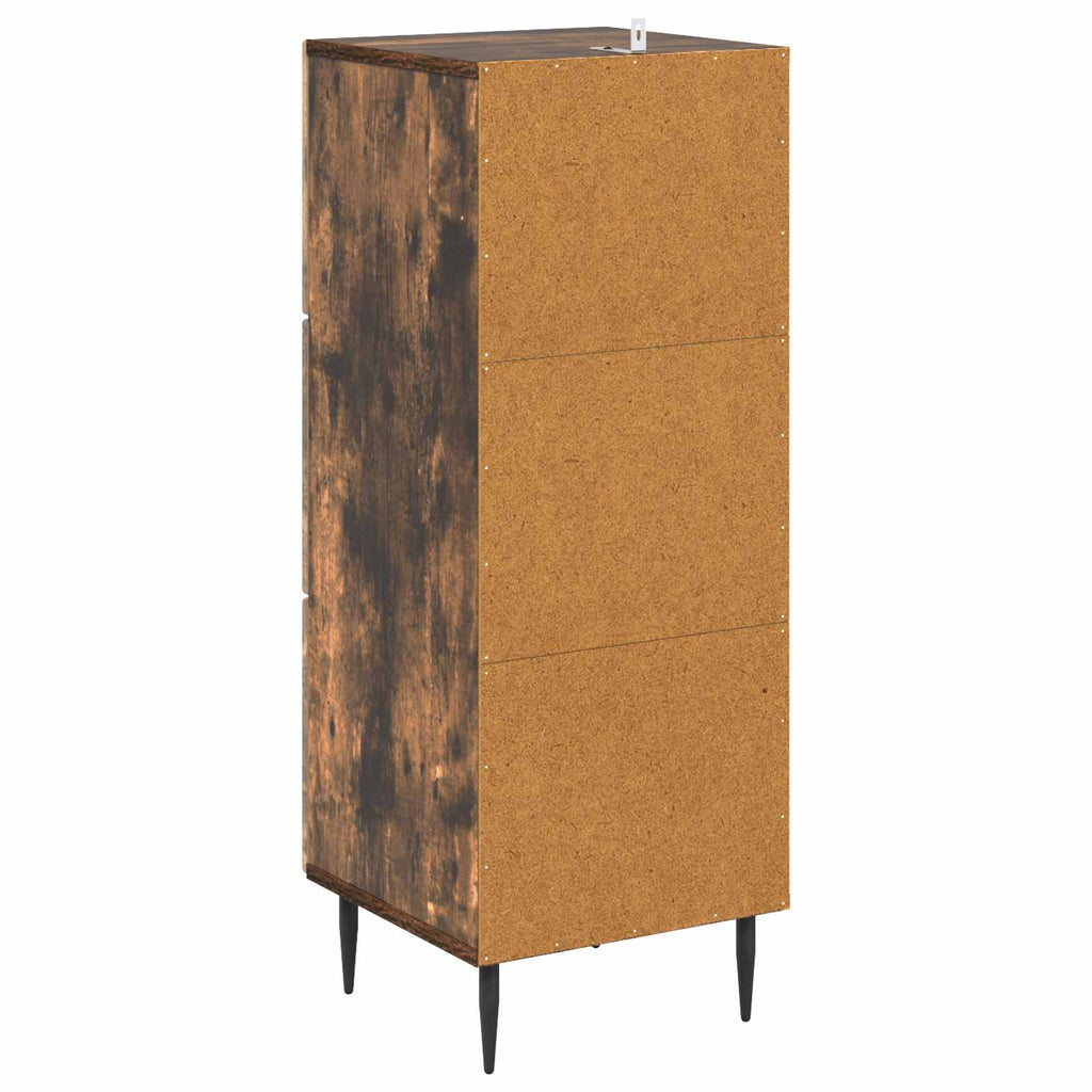 Schubladenschrank Geräucherte Eiche 33 x 34,5 x 89,5 cm
