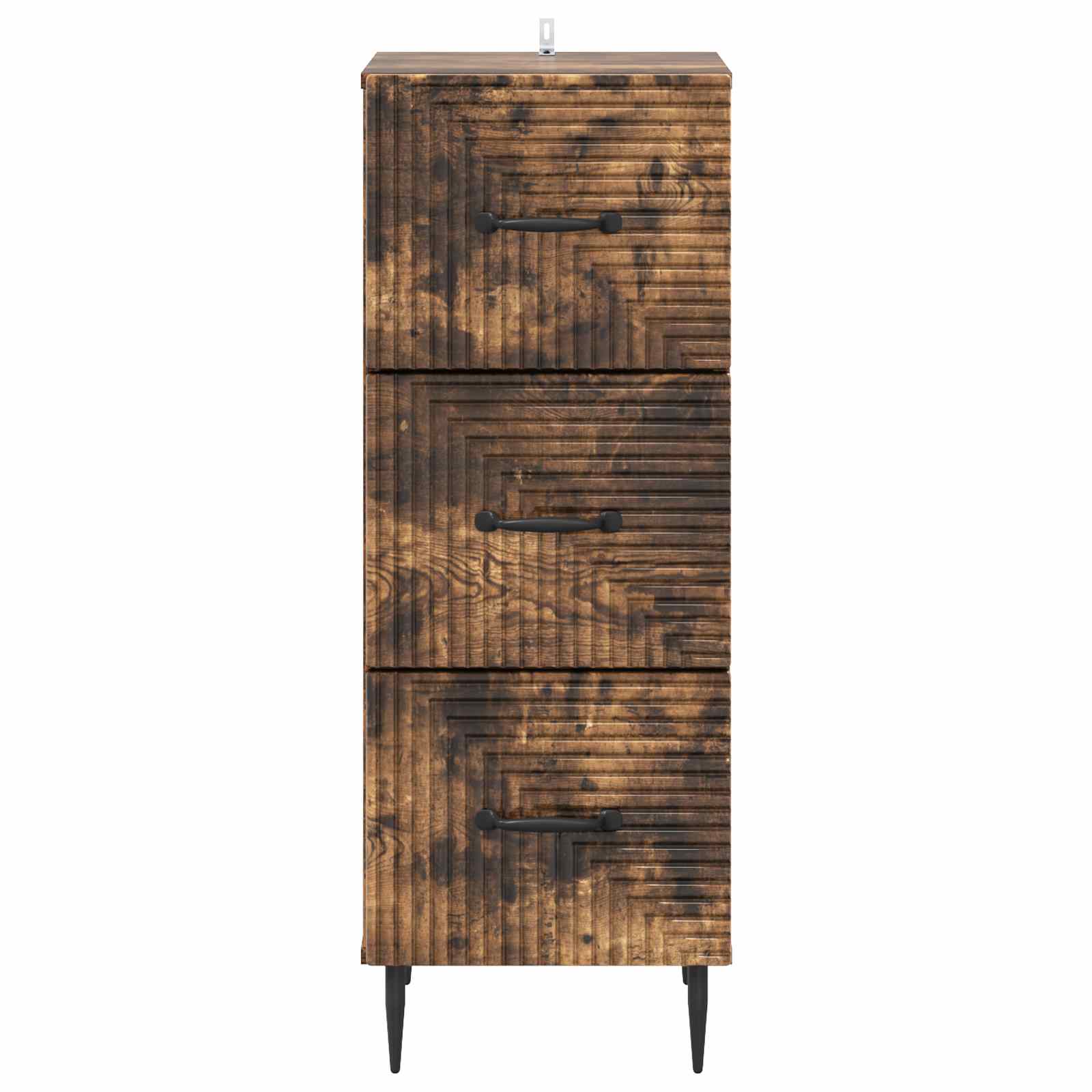 Schubladenschrank Geräucherte Eiche 33 x 34,5 x 89,5 cm