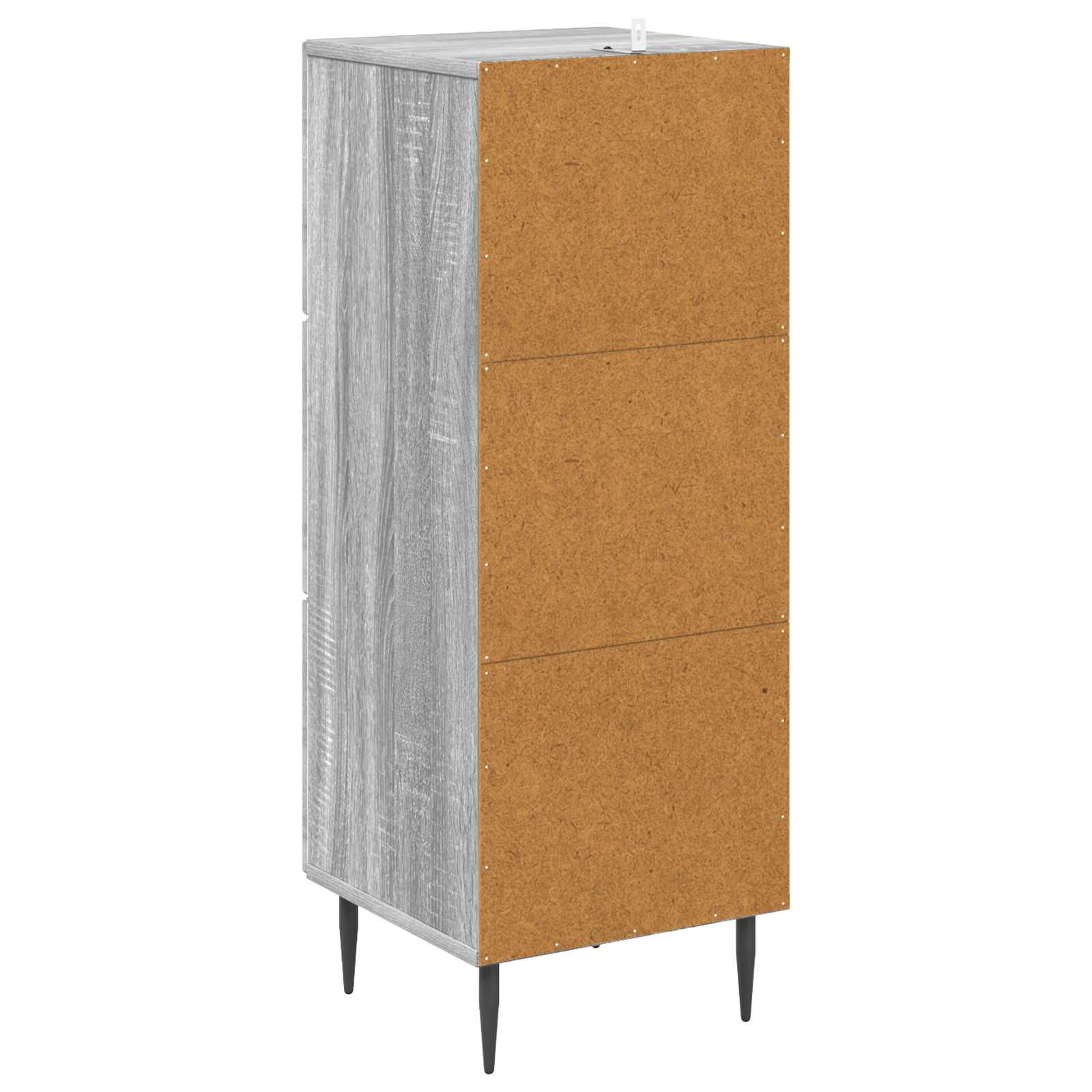 Schubladenschrank Graues Sonoma 33 x 34,5 x 89,5 cm
