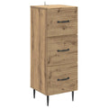 Schubladenschrank Artisan-Eiche 33 x 34,5 x 89,5 cm