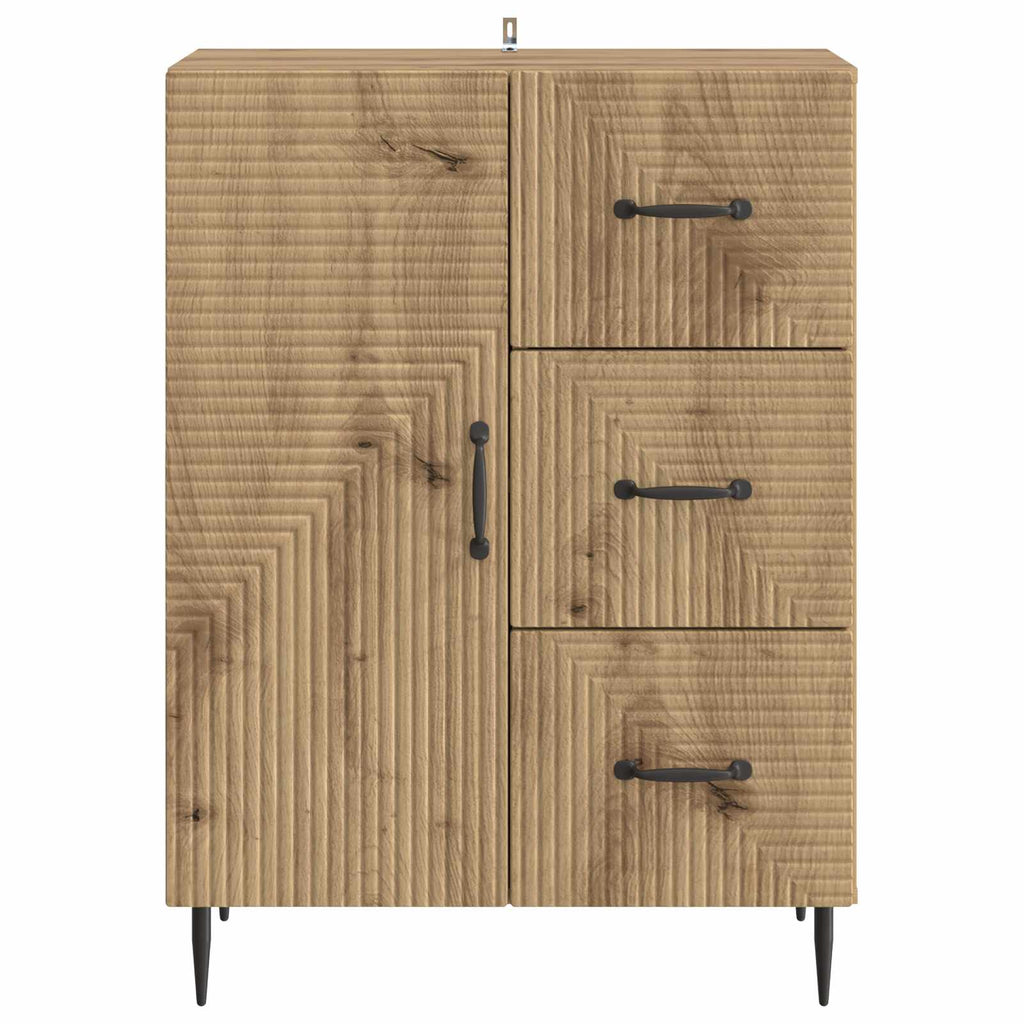 Sideboard Artisan-Eiche 66 x 34,5 x 89,5 cm Holzwerkstoff