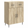 Sideboard Sonoma-Eiche 66 x 34,5 x 89,5 cm Holzwerkstoff