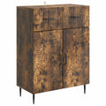 Sideboard Geräucherte Eiche 66 x 34,5 x 89,5 cm Holzwerkstoff
