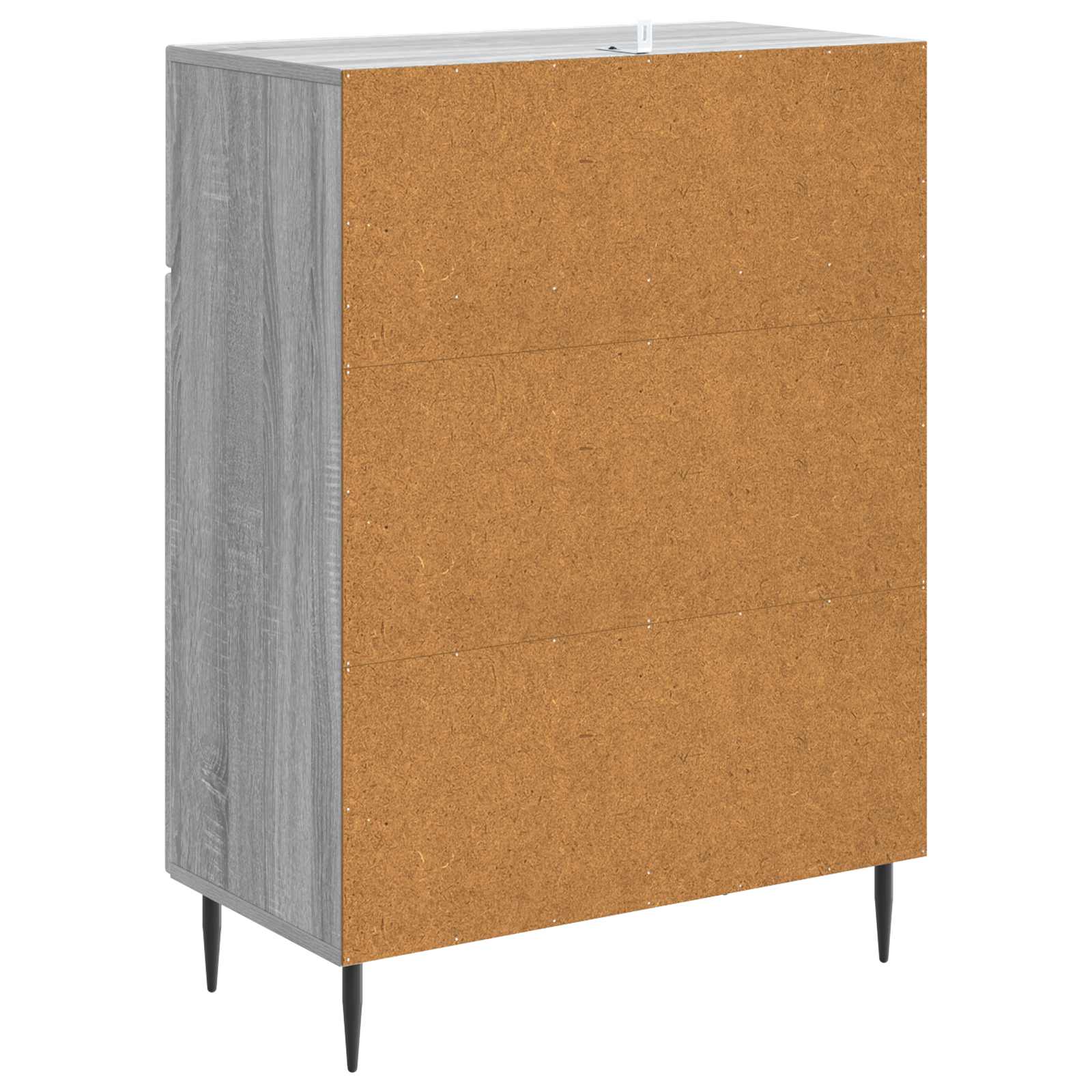 Sideboard Graues Sonoma 66 x 34,5 x 89,5 cm Holzwerkstoff