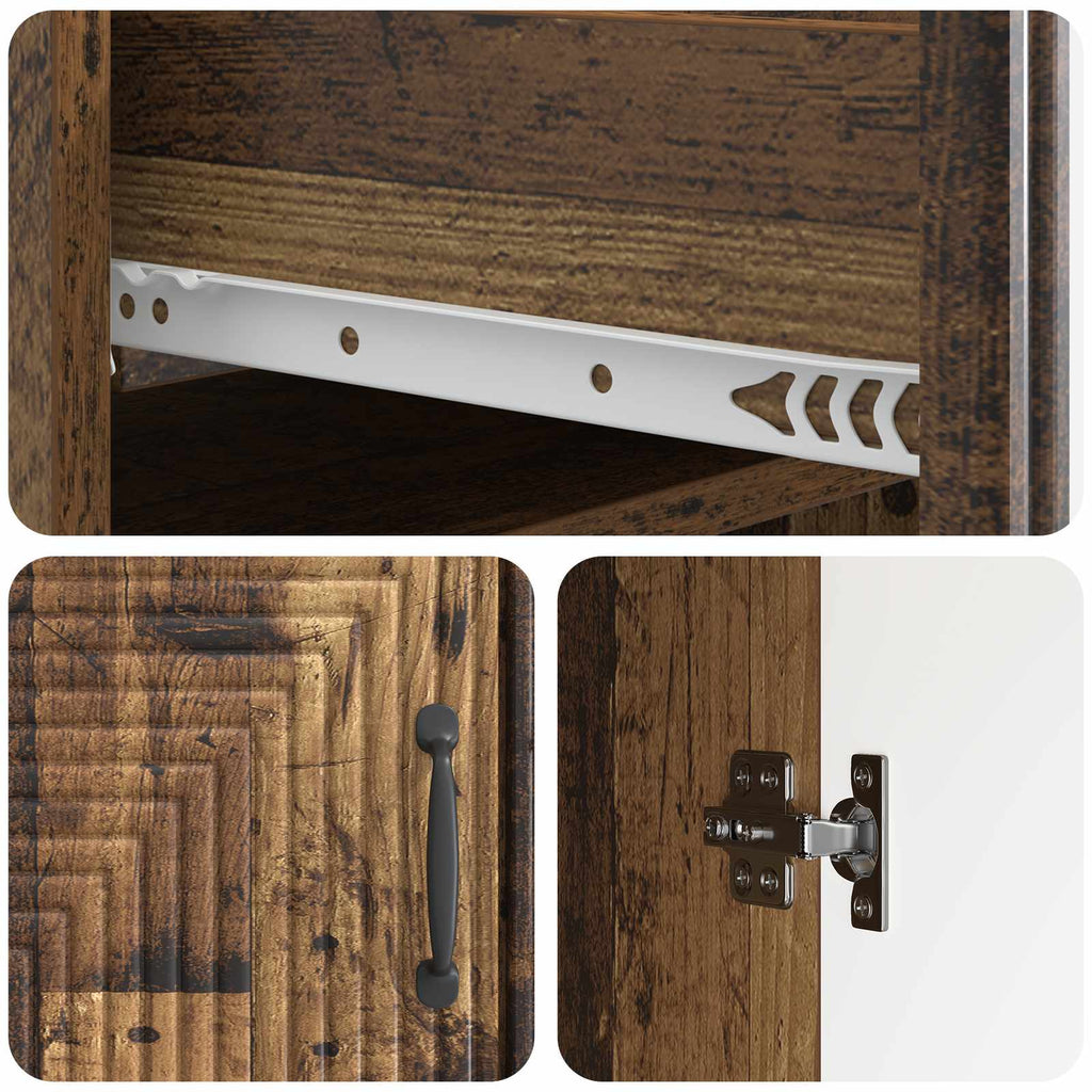 Sideboard Altholz 66 x 34,5 x 89,5 cm Holzwerkstoff