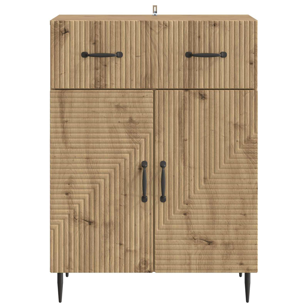 Sideboard Artisan-Eiche 66 x 34,5 x 89,5 cm Holzwerkstoff