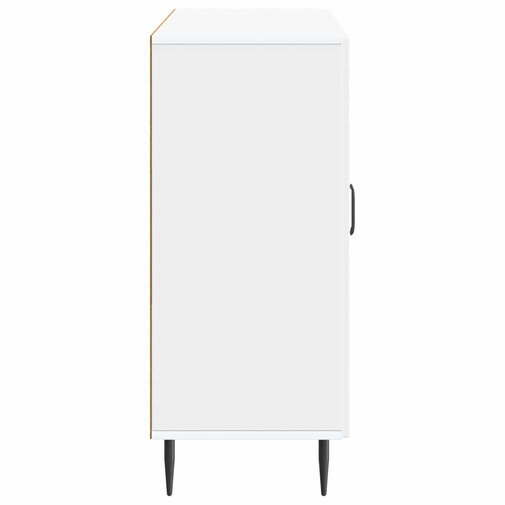Sideboard Weiß 89 x 34,5 x 80 cm Holzwerkstoff