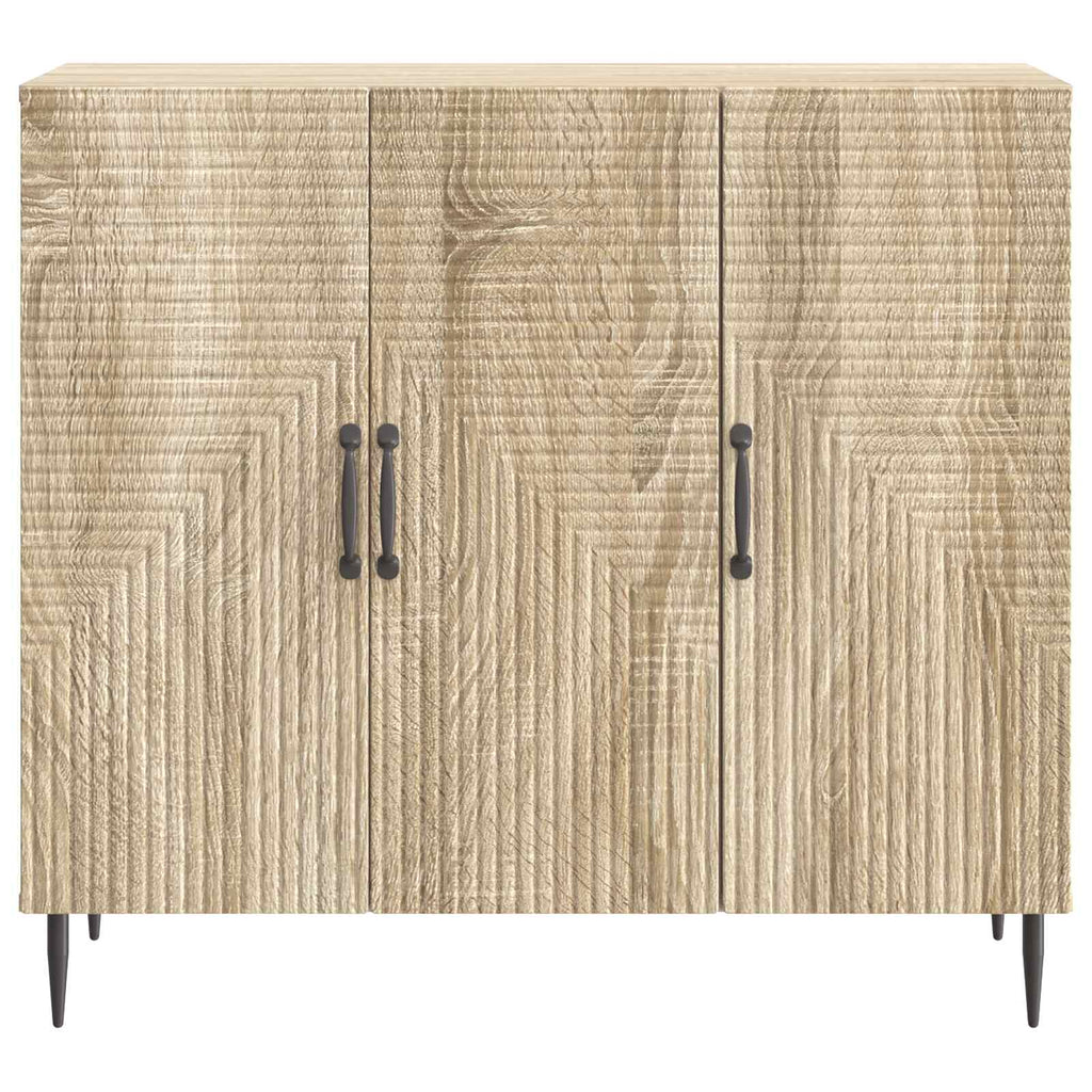 Sideboard Sonoma-Eiche 89 x 34,5 x 80 cm Holzwerkstoff