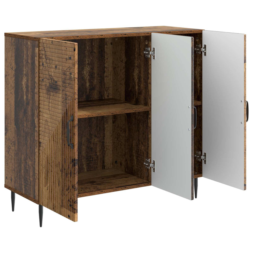 Sideboard Altholz 89 x 34,5 x 80 cm Holzwerkstoff