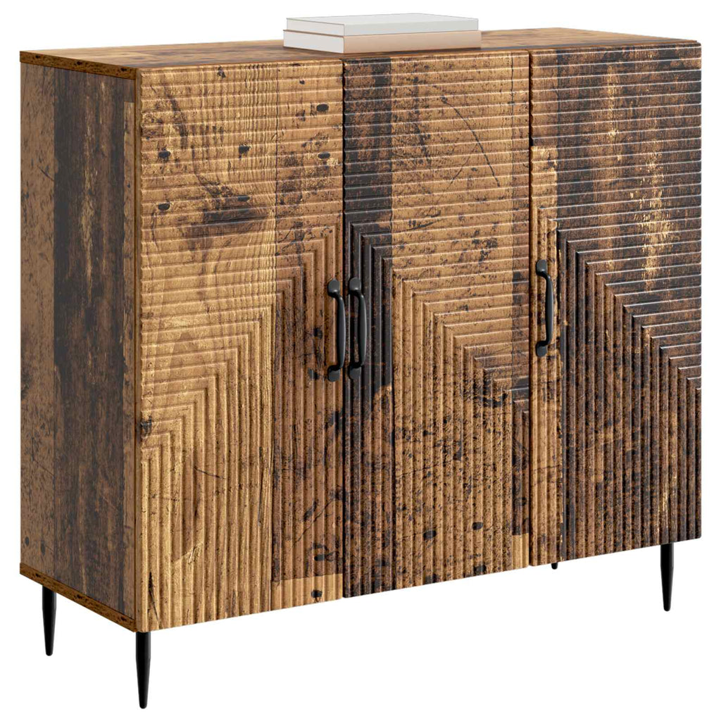 Sideboard Altholz 89 x 34,5 x 80 cm Holzwerkstoff