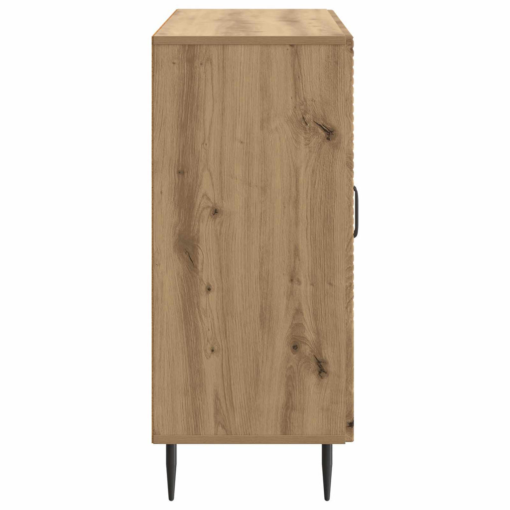 Sideboard Artisan-Eiche 89 x 34,5 x 80 cm Holzwerkstoff
