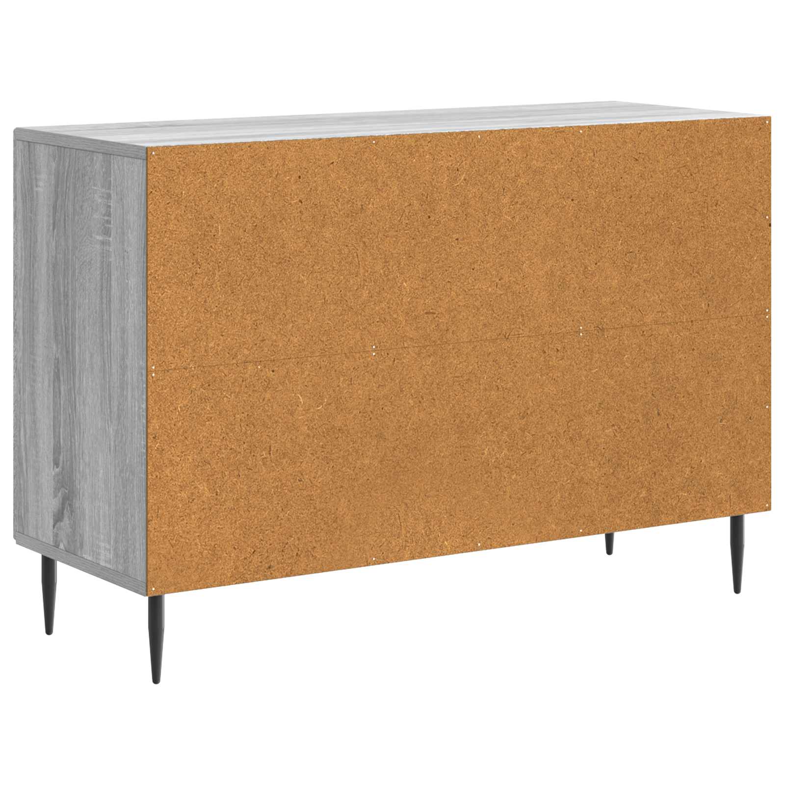 Sideboard Graues Sonoma 89 x 34,5 x 60 cm Holzwerkstoff
