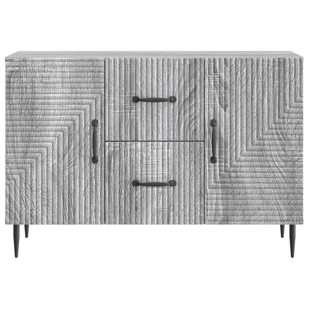 Sideboard Graues Sonoma 89 x 34,5 x 60 cm Holzwerkstoff