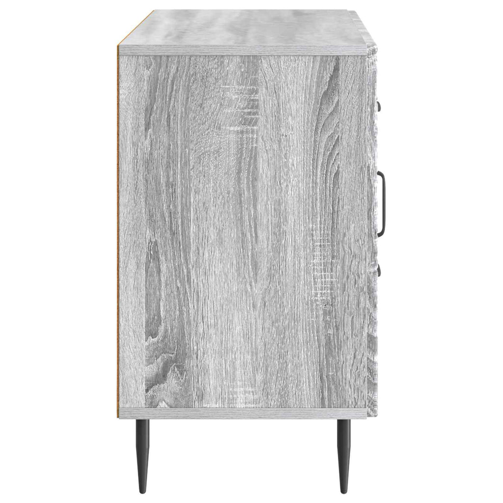 Sideboard Graues Sonoma 89 x 34,5 x 60 cm Holzwerkstoff