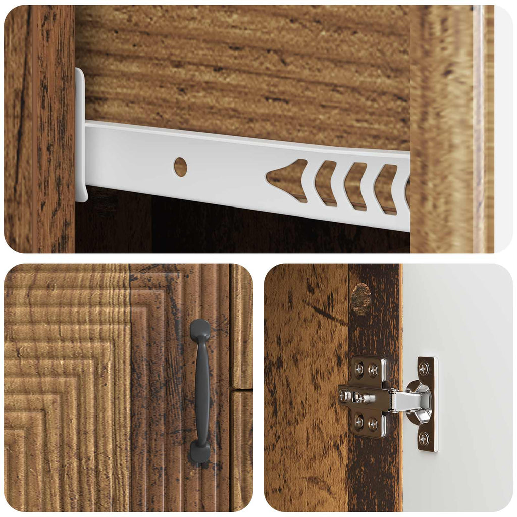 Sideboard Altholz 89 x 34,5 x 60 cm Holzwerkstoff