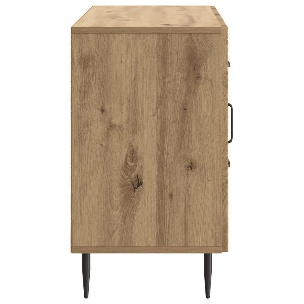 Sideboard Artisan-Eiche 89 x 34,5 x 60 cm Holzwerkstoff