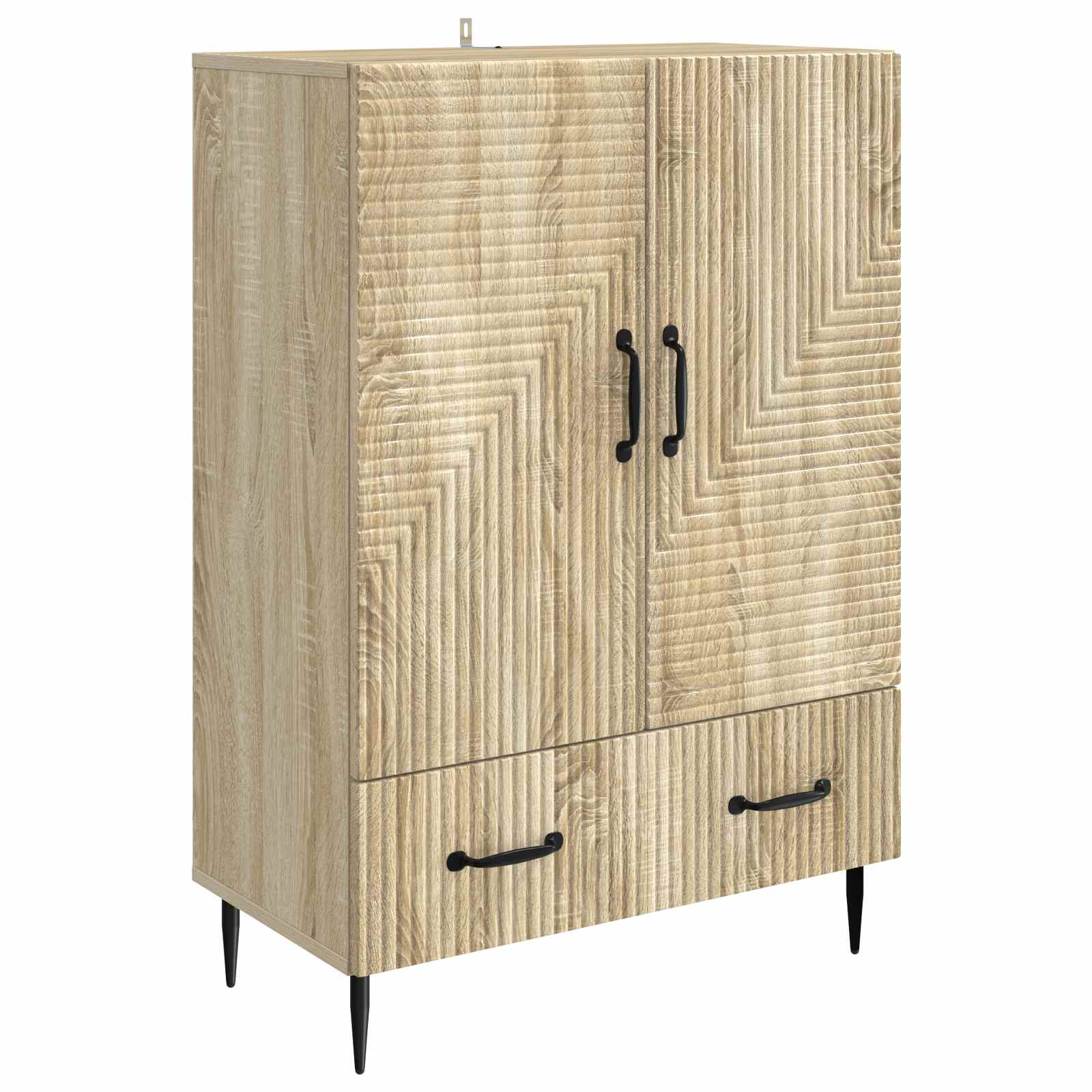 Sideboard Sonoma-Eiche 66 x 34,5 x 95 cm Holzwerkstoff