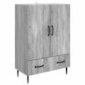 Sideboard Graues Sonoma 66 x 34,5 x 95 cm Holzwerkstoff